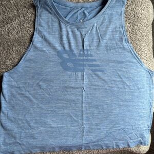 New Balance Light Blue Women's Muscle Tank